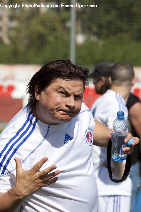 People, Person, Human, Beverage, Bottle, Mineral Water, Water Bottle