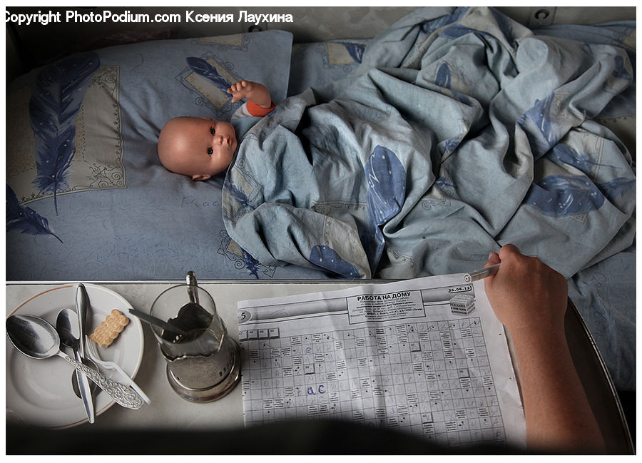 Asleep, Dish, Food, Plate, Bowl, Art, Modern Art