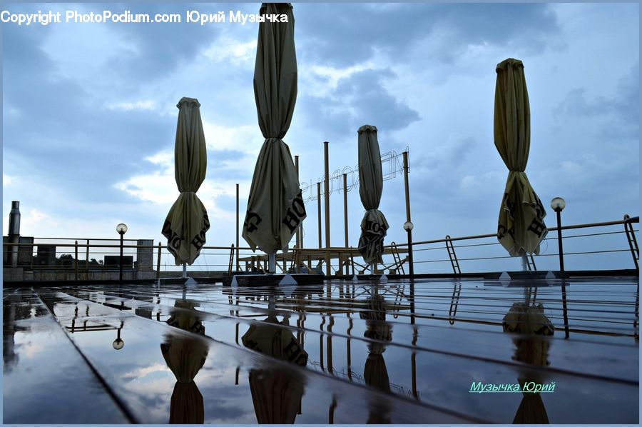 Dock, Landing, Pier, Collage, Poster, Art, Sculpture