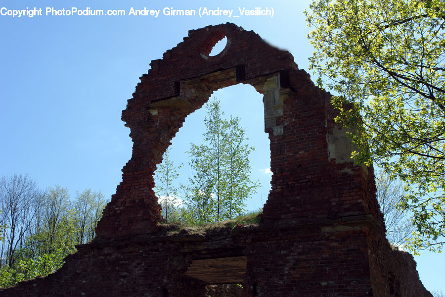 Ruins, Architecture, Bell Tower, Clock Tower, Tower