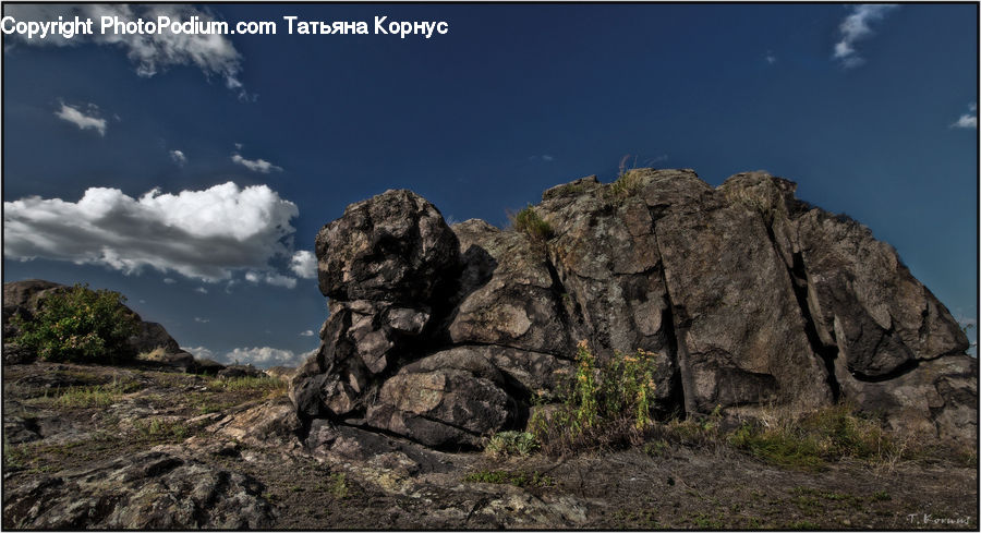 Rock, Crest, Mountain, Outdoors, Peak, Limestone, Cliff