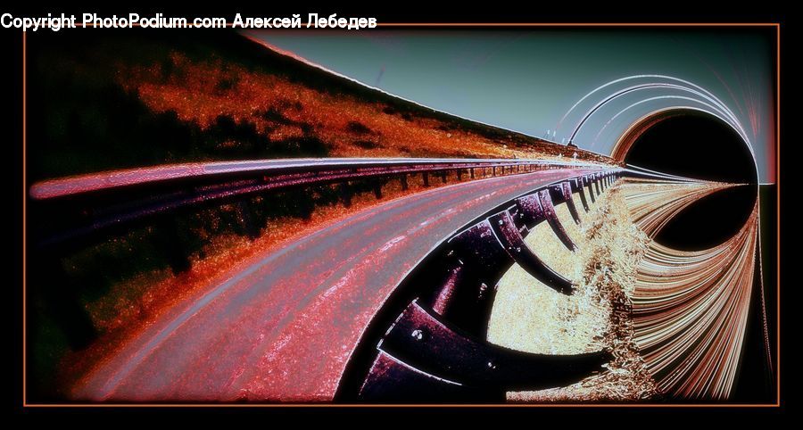 Art, Dirt Road, Gravel, Road, Freeway