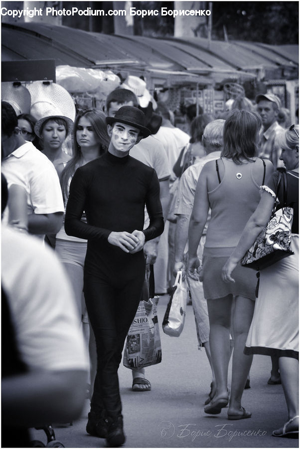 Human, People, Person, Crowd, Leisure Activities, Walking, Clown