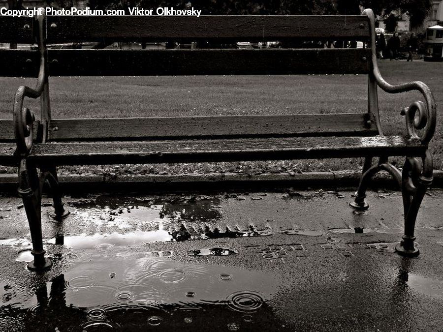 Bench, Art, Sculpture, Statue, Park Bench, Water, Outdoors