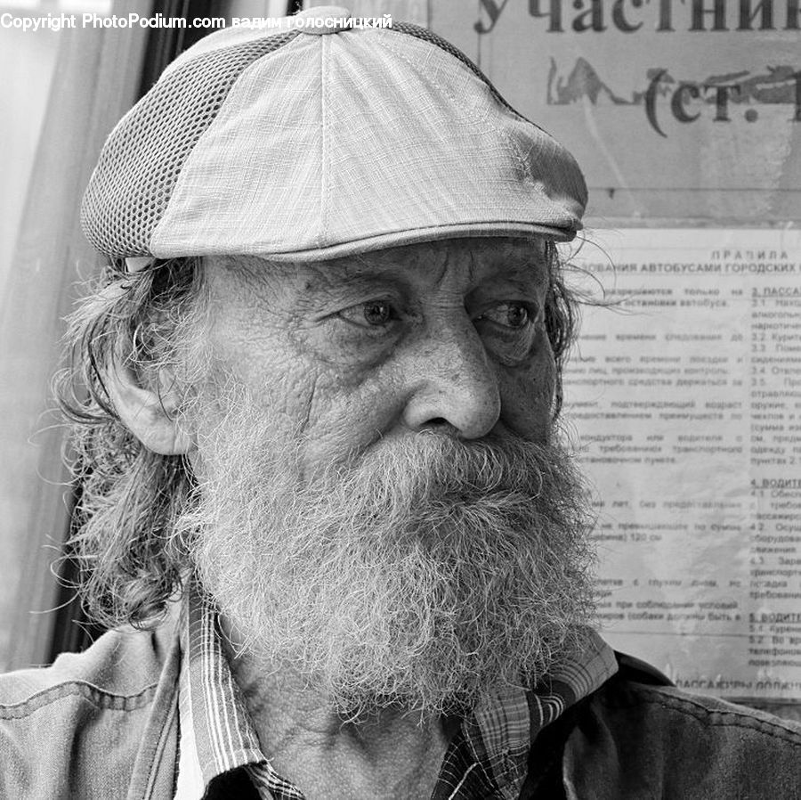 People, Person, Human, Beard, Hair, Portrait