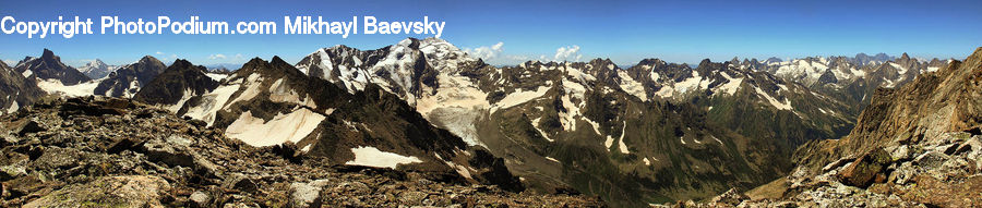 Crest, Mountain, Outdoors, Peak, Mountain Range, Wilderness, Rock