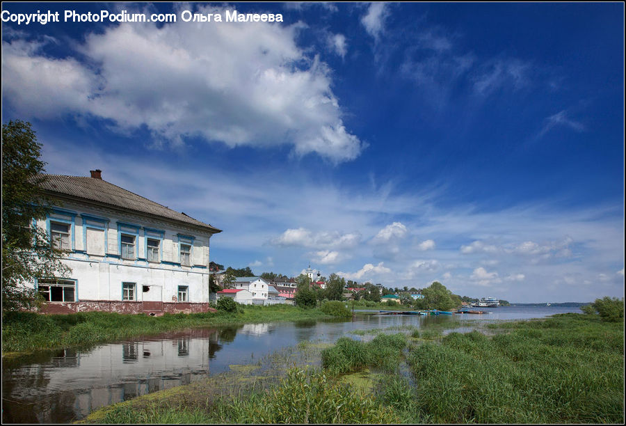 Building, Cottage, Housing, Castle, Ditch, Fort, Moat