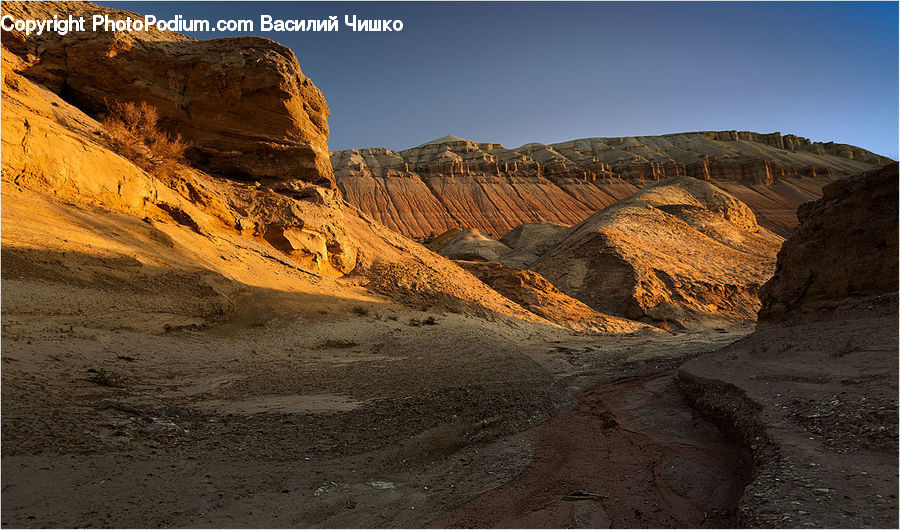 Desert, Outdoors, Mesa, Cliff, Basin, Canyon, Valley