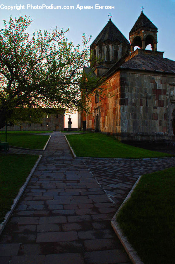 Architecture, Church, Worship, Bell Tower, Clock Tower, Tower, Blossom