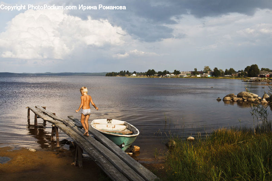 People, Person, Human, Boat, Dinghy, Canoe, Rowboat