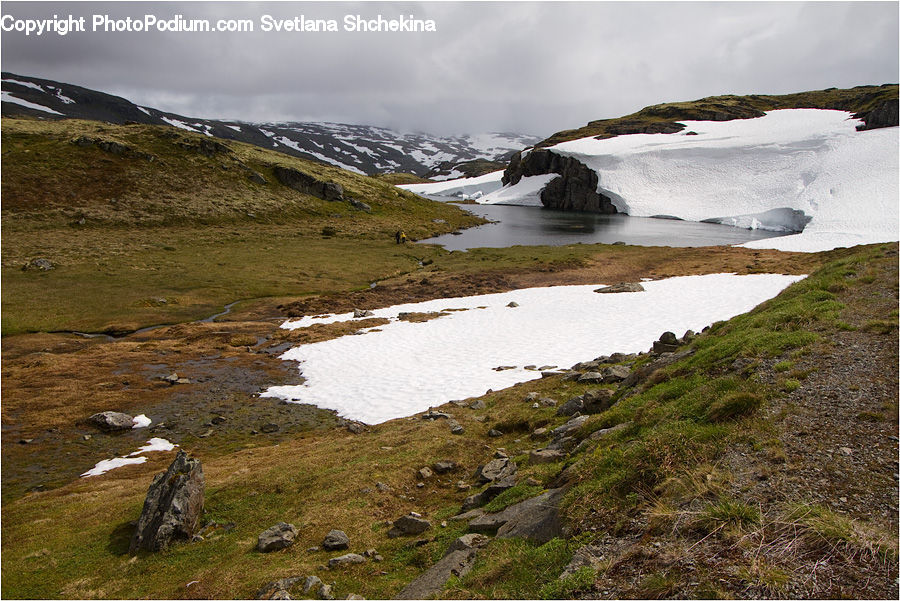 Arctic, Glacier, Ice, Mountain, Outdoors, Snow, Rock