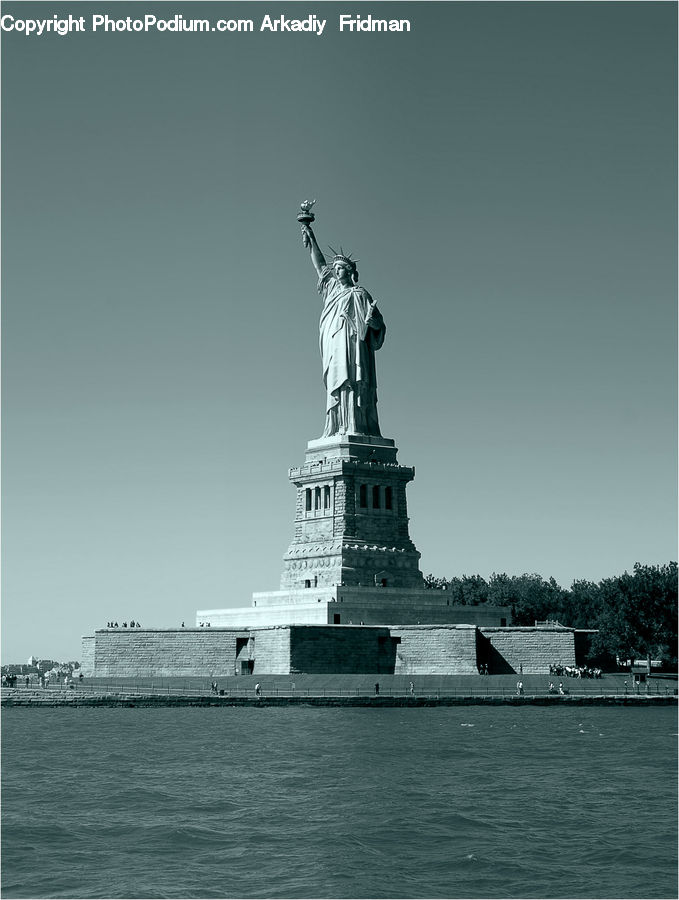 Architecture, Castle, Fort, Art, Sculpture, Statue, Waterfront