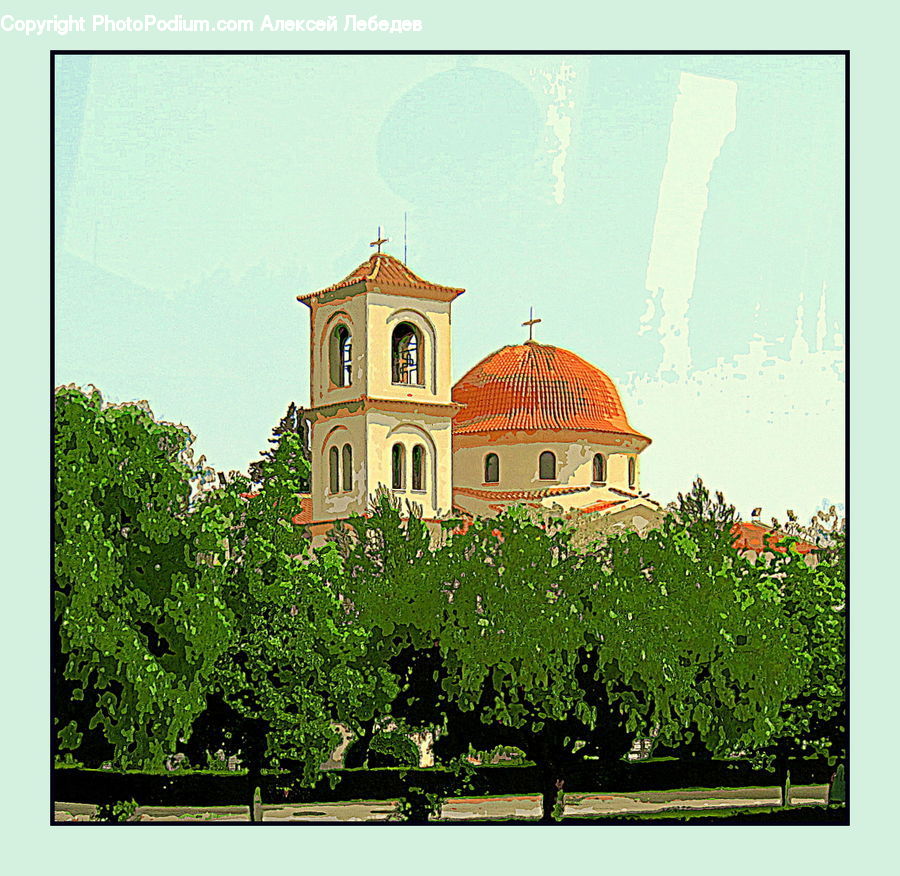 Architecture, Bell Tower, Clock Tower, Tower, Oak, Tree, Wood