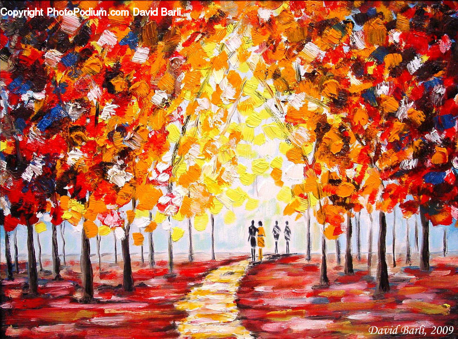 Art, Painting, Paint Container, Blossom, Flora, Flower, Plant
