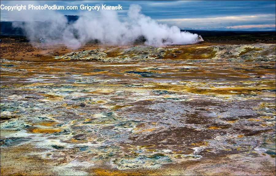 Eruption, Geyser, Outdoors, Water, Sea, Sea Waves, Ocean