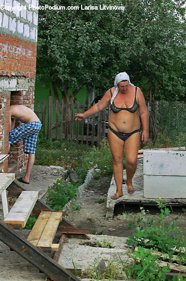 People, Person, Human, Plant, Potted Plant, Bikini, Maillot