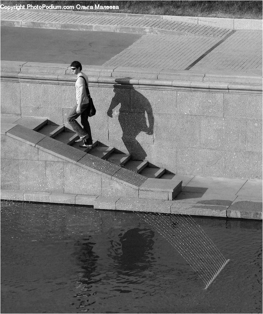 People, Person, Human, Machine, Ramp, Stencil, Silhouette