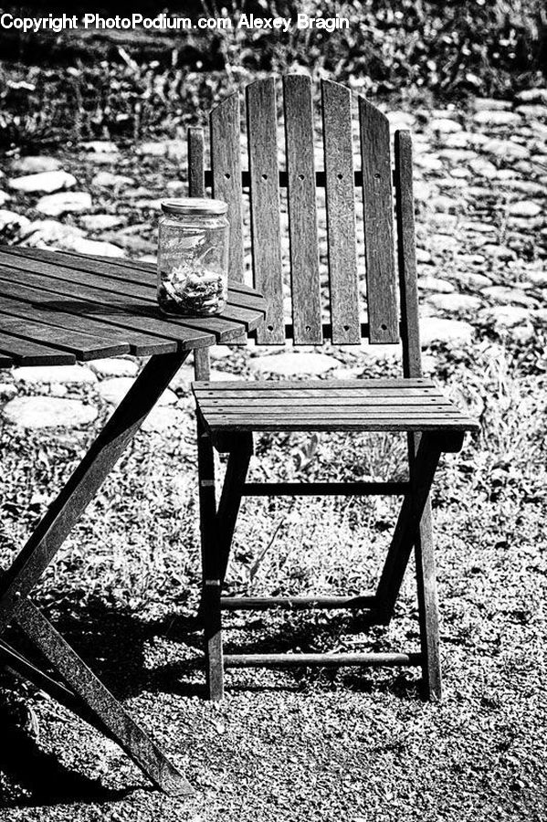 Chair, Furniture, Bench