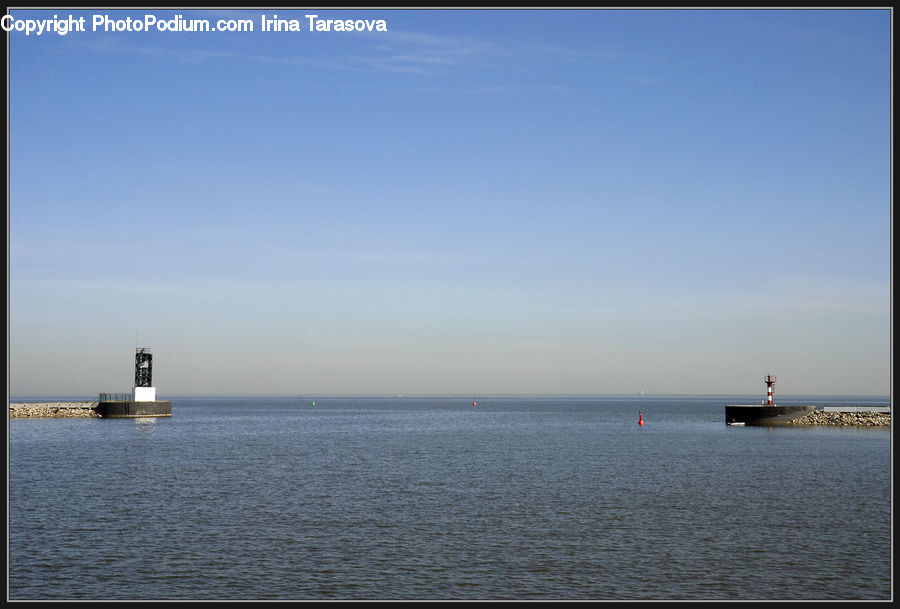 Coast, Outdoors, Sea, Water, Leisure Activities, Beacon, Building