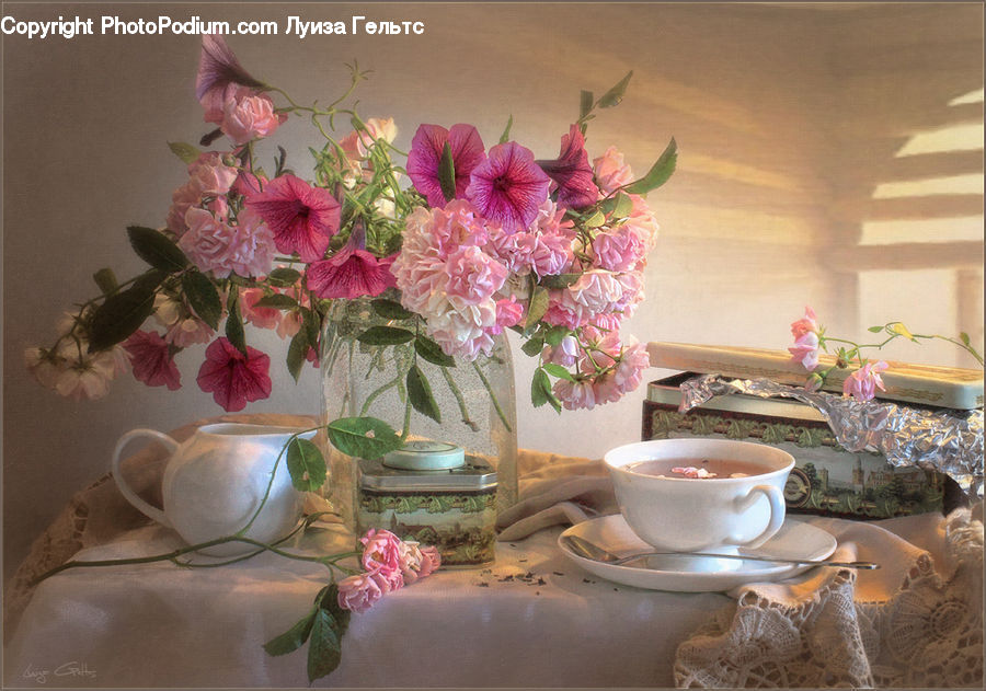 Plant, Potted Plant, Dining Table, Furniture, Table, Dining Room, Indoors