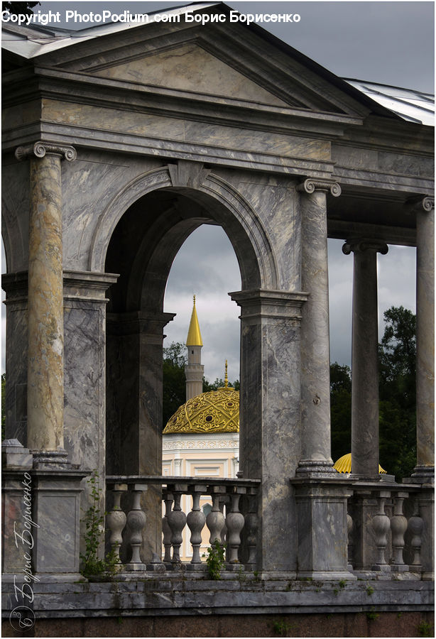 Banister, Handrail, Column, Pillar, Art, Sculpture, Statue