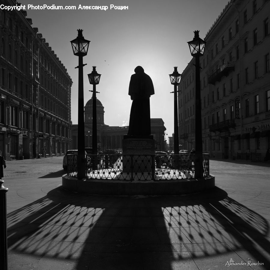 City, Downtown, Urban, Architecture, Plaza, Town Square, Alley