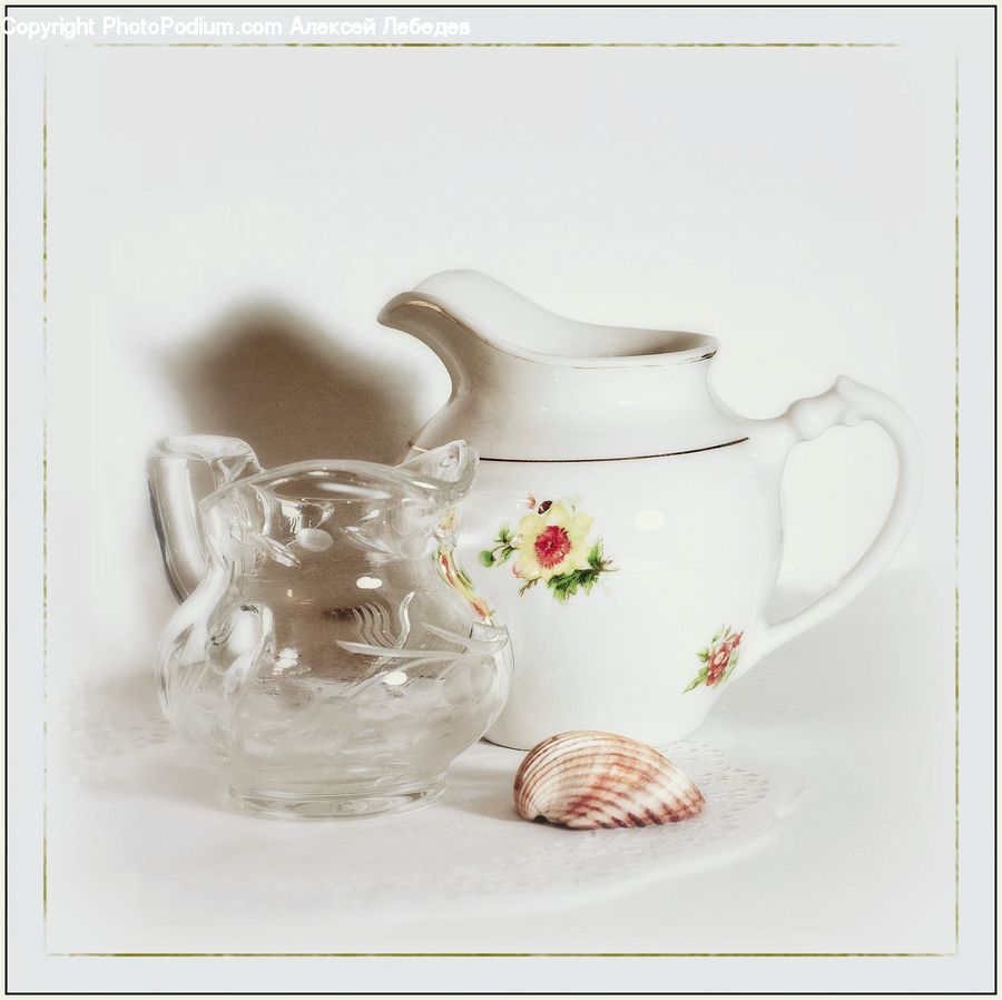 Jug, Pitcher, Art, Porcelain, Pottery