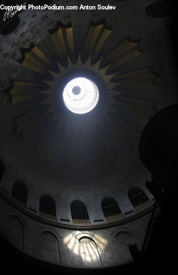 Light Fixture, Architecture, Dome, Tire, Night, Outdoors, Crypt