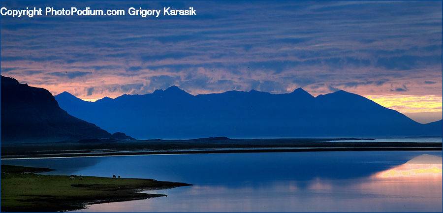 Dawn, Dusk, Sky, Sunrise, Sunset, Mountain, Mountain Range