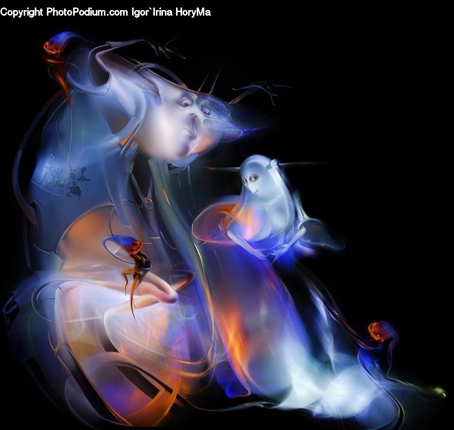 Smoke, Fire, Flame, Light, Plasma, Lighting