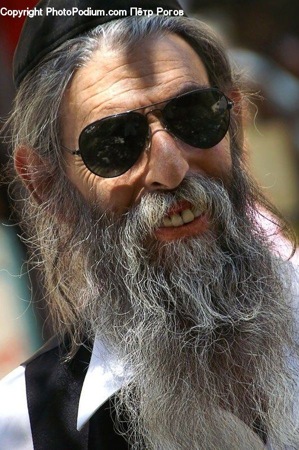 Beard, Hair, Glasses, Goggles, Face