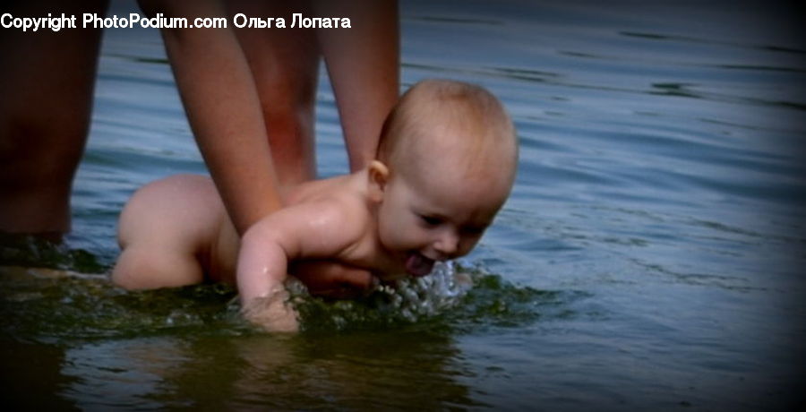 Sport, Swimming, Water, Toe, Pool, Baby, Child
