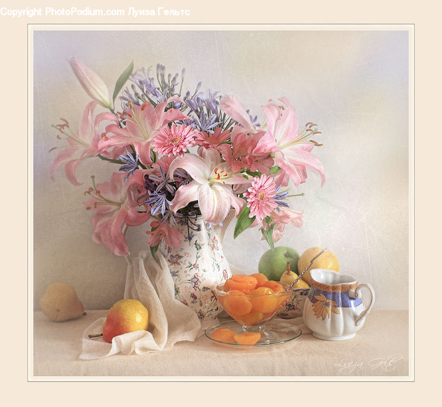Glass, Goblet, Floral Design, Flower, Flower Arrangement, Flower Bouquet, Ikebana