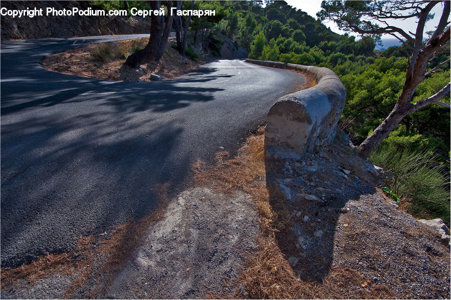 Dirt Road, Gravel, Road, Coast, Outdoors, Sea, Water