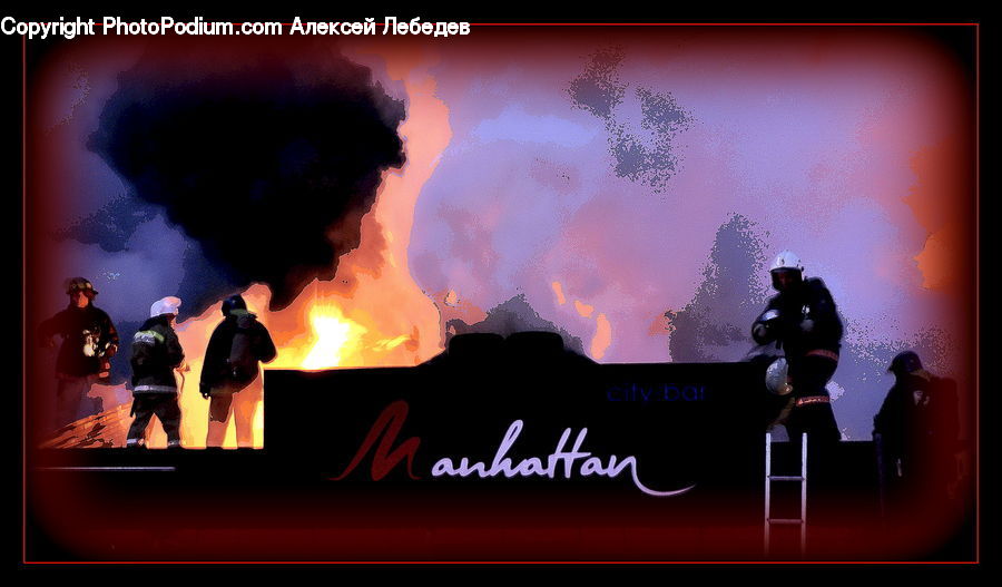 People, Person, Human, Flyer, Poster, Fire, Team