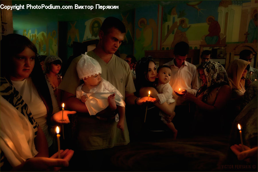 People, Person, Human, Vigil, Candle, Bar Counter, Pub