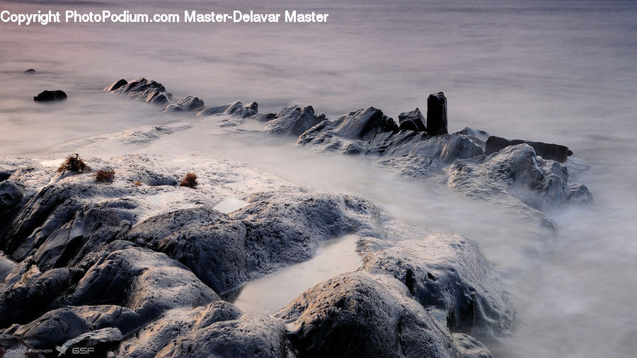 Outdoors, Sea, Sea Waves, Water, Coast, Rock, Ocean