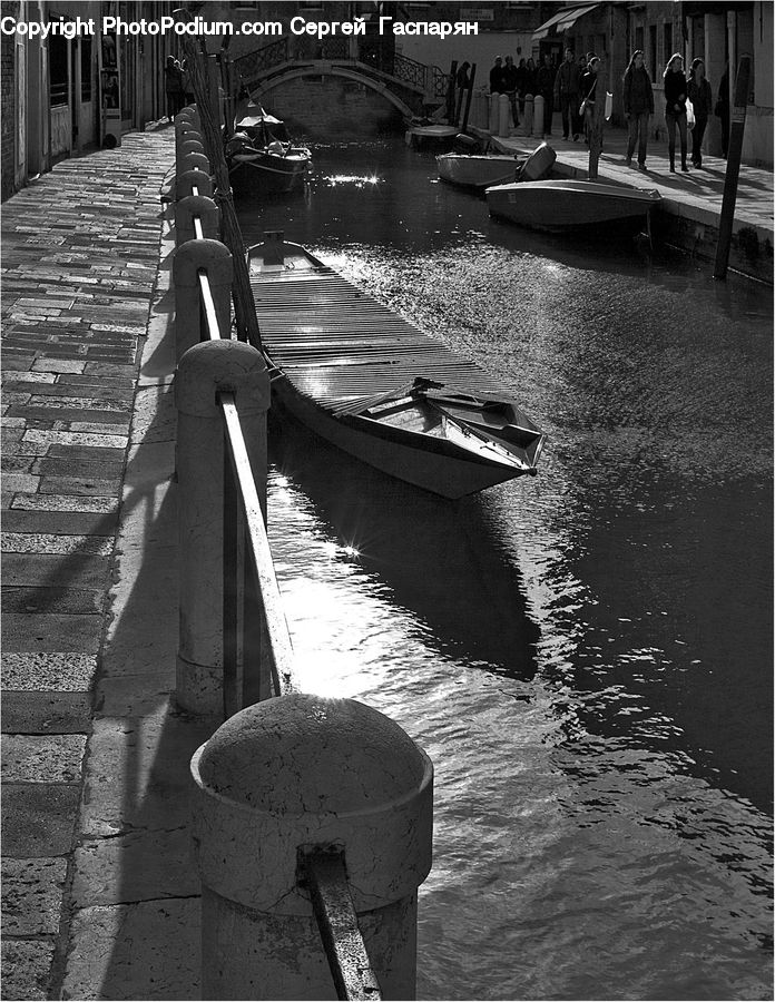 Dock, Landing, Pier, Boat, Rowboat, Vessel, Water