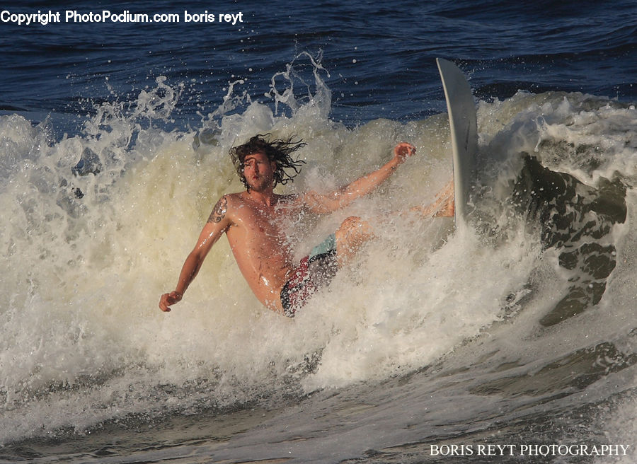 Sport, Surfboard, Surfing, Outdoors, Sea, Sea Waves, Water