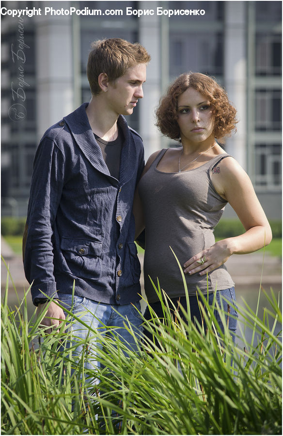 Human, People, Person, Field, Grass, Grassland, Plant
