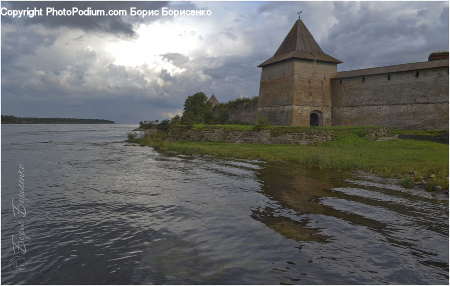 Architecture, Bell Tower, Clock Tower, Tower, Castle, Ditch, Fort