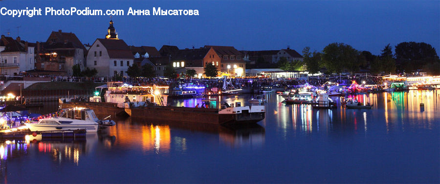 Harbor, Port, Waterfront, Dock, Landing, Marina, City