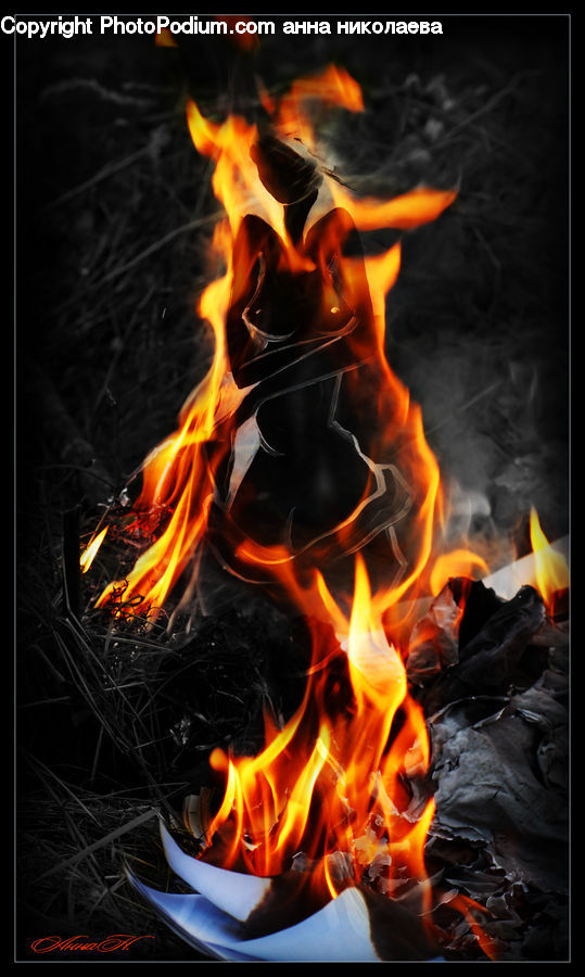 Fire, Flame, Fireplace, Hearth, Bonfire, Campfire, Camping