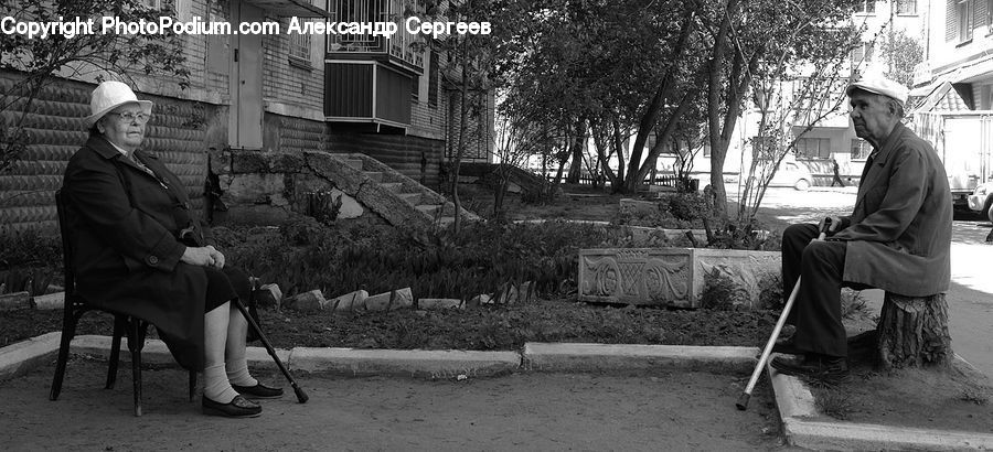 People, Person, Human, Bench, Brick, Alley, Alleyway