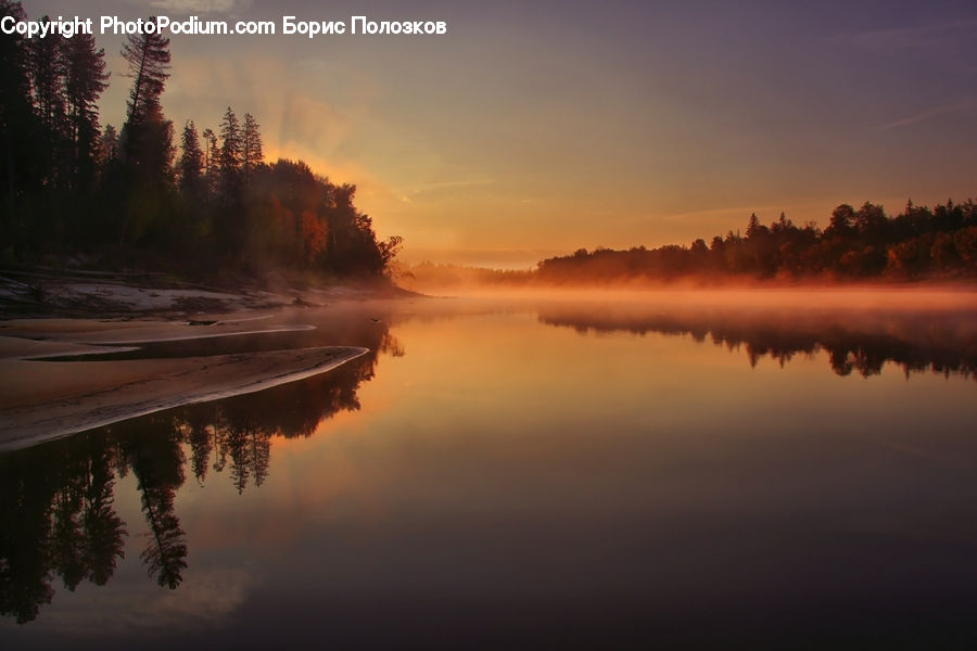 Dawn, Dusk, Sky, Sunrise, Sunset, Red Sky, Outdoors
