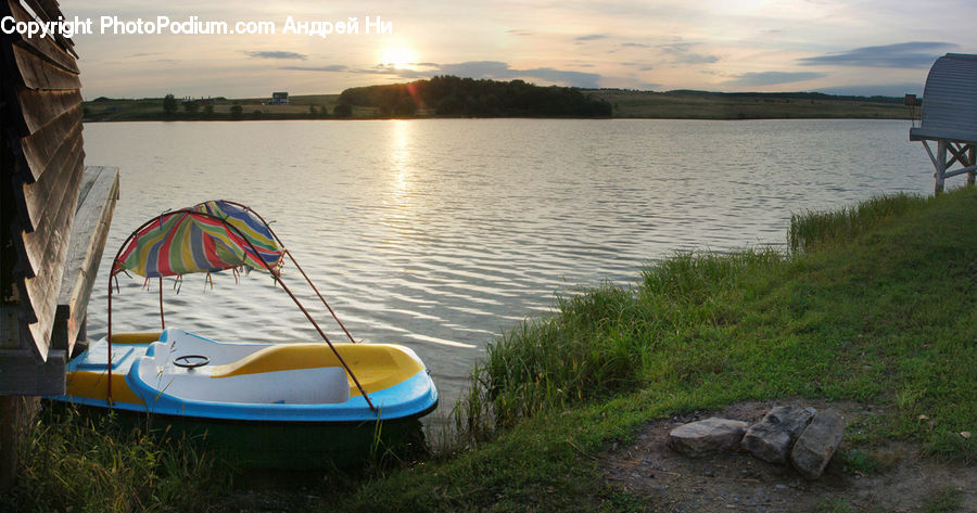Boat, Dinghy, Canoe, Rowboat, Rock, Leisure Activities, Soil