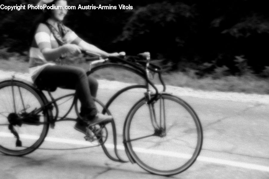 Bicycle, Bike, Vehicle, Cyclist, Person, Portrait