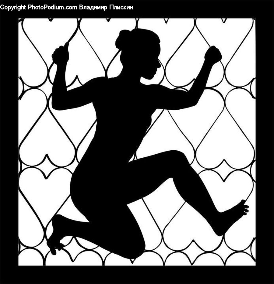 Silhouette, Stencil, Art, Modern Art