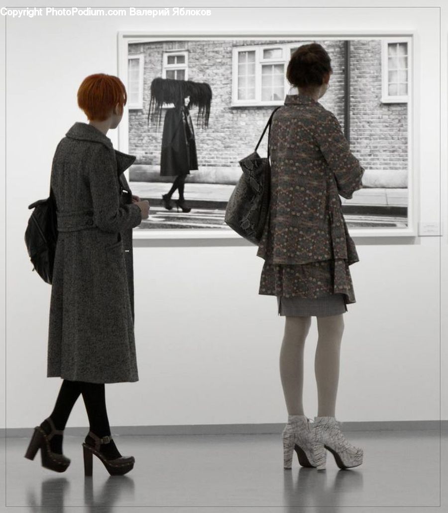 Human, People, Person, Coat, Heel, Footwear, Shoe