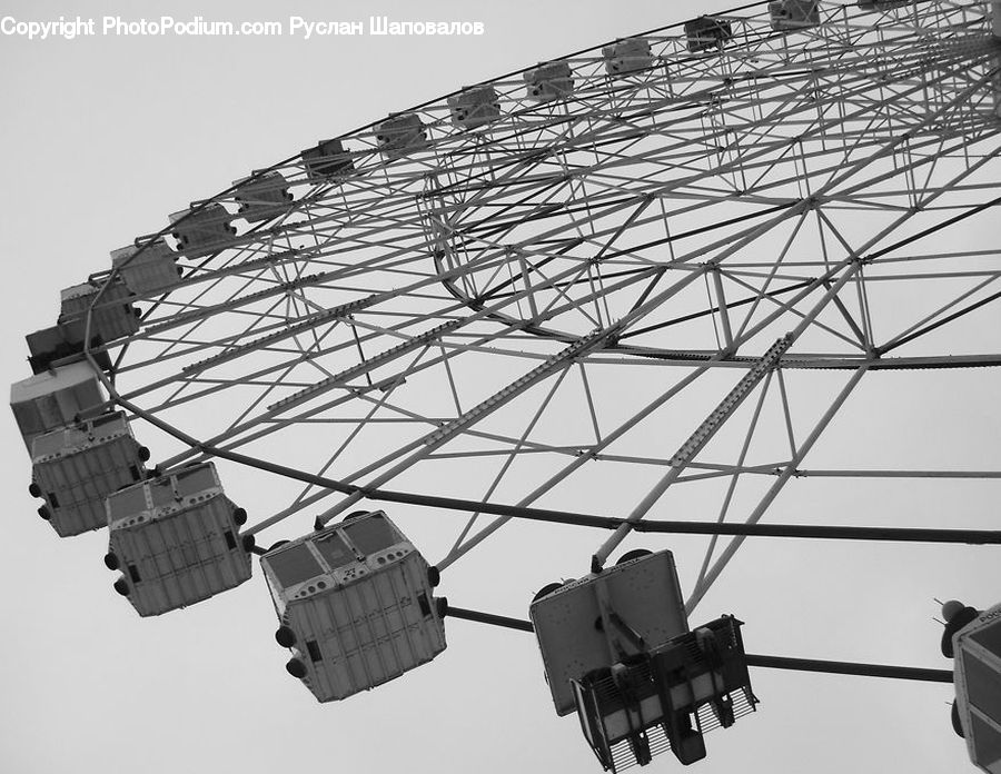 Adapter, Connector, Plug, Amusement Park, City, Downtown, Urban
